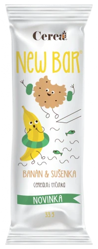 Cerea NEW BAR – Banán&Sušenka